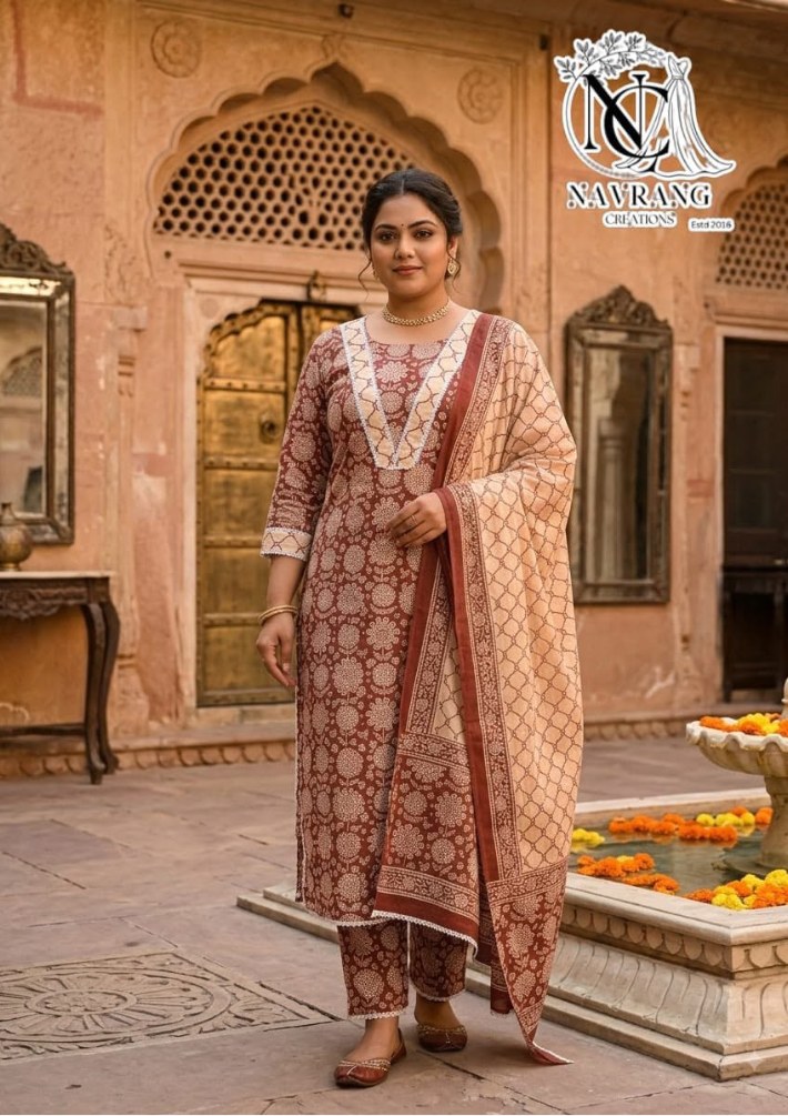 Heavy Cotton kurta set