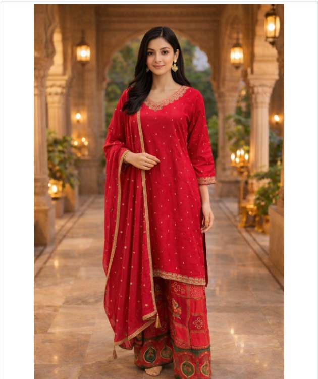 Premium Kurti & Palazzo Set