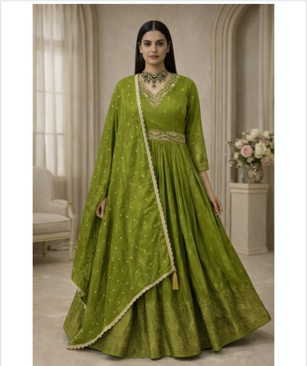 Royal Traditional Party Wear Gown