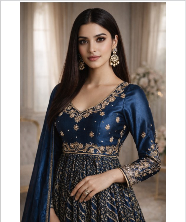 Royal Traditional Party Wear Gown