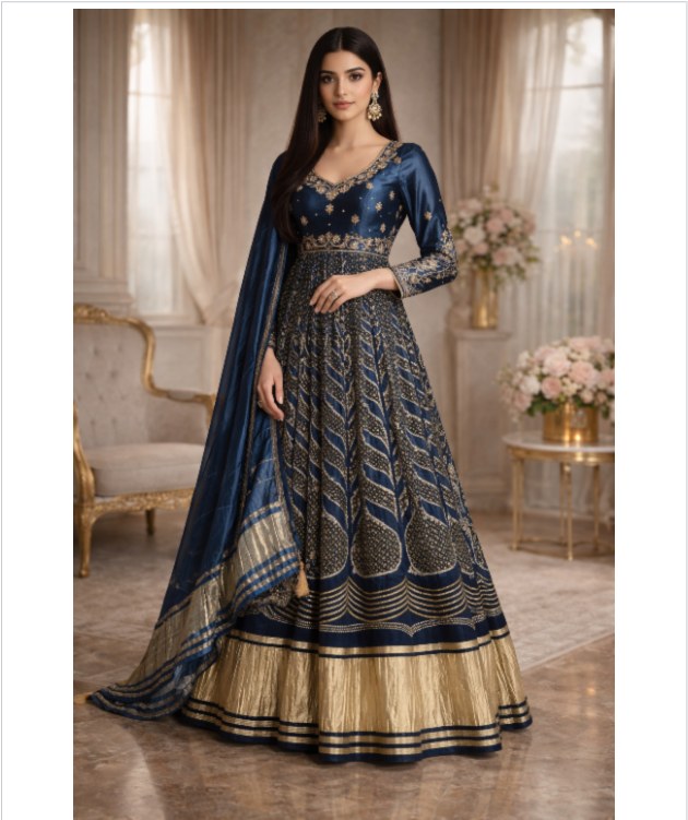 Royal Traditional Party Wear Gown