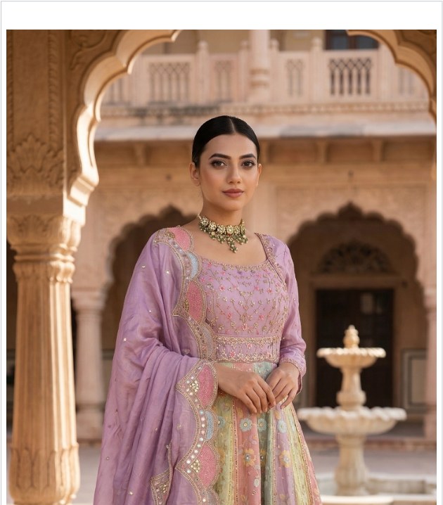 Royal Traditional Party Wear Gown