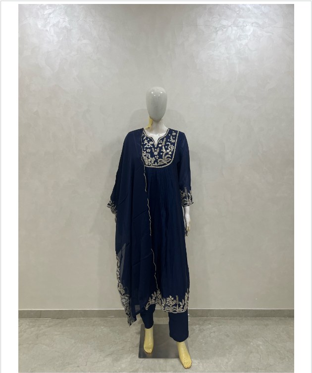 Premium Banarasi Chiffon Suit Set